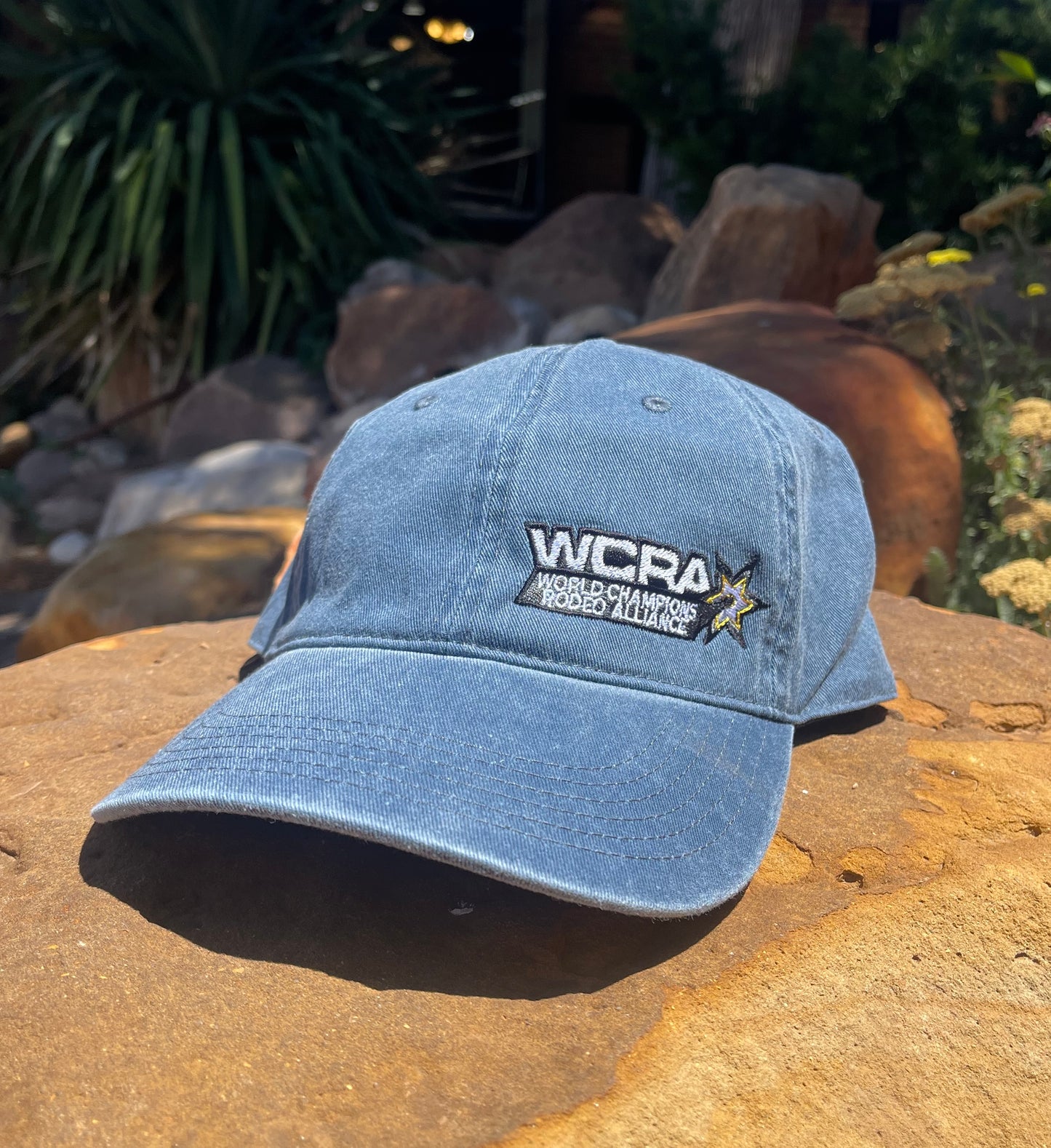 Navy Blue Richardson Cap with WCRA Embroidered