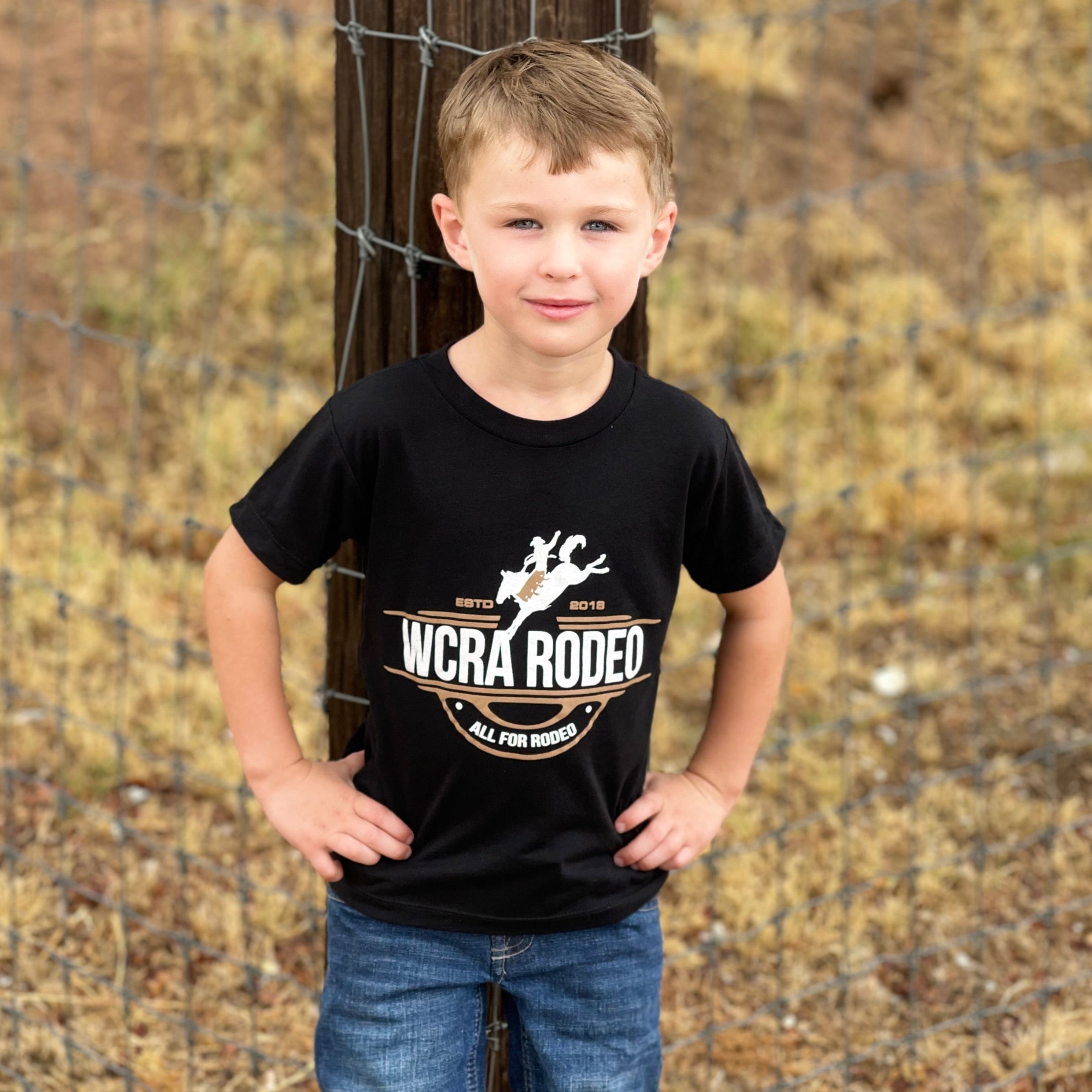 Bucking Horse WCRA Toddler Shirt – WCRA Gear