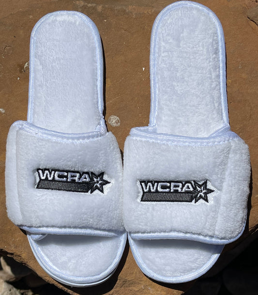 WCRA Logo Sandal Slipper Slides (Large Only)