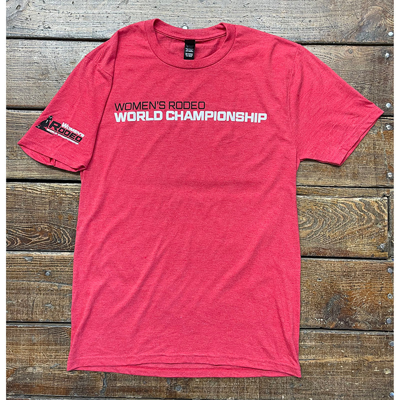Red Frost Women's Rodeo World Championship Shirt